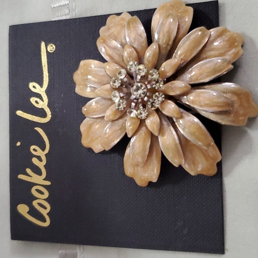 🍒NWT COOKIE LEE BROOCH